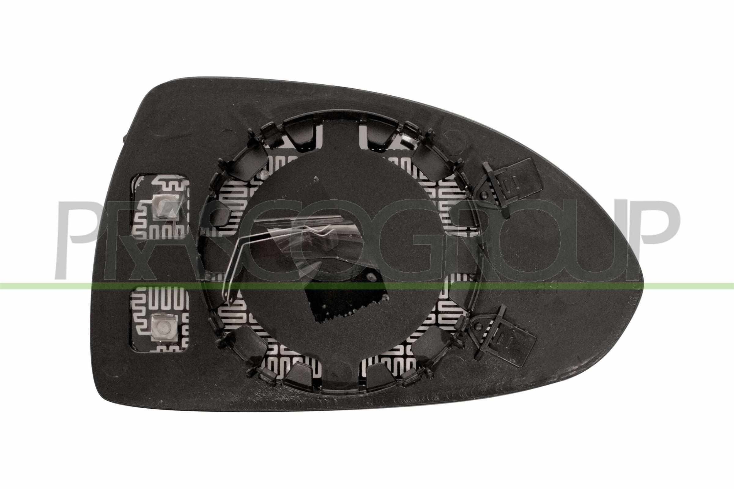 PRASCO Spejlglas, udvendig spejl OP0347534 PRASCO OP0347534 Opel Corsa D S07 Spejlglas pris