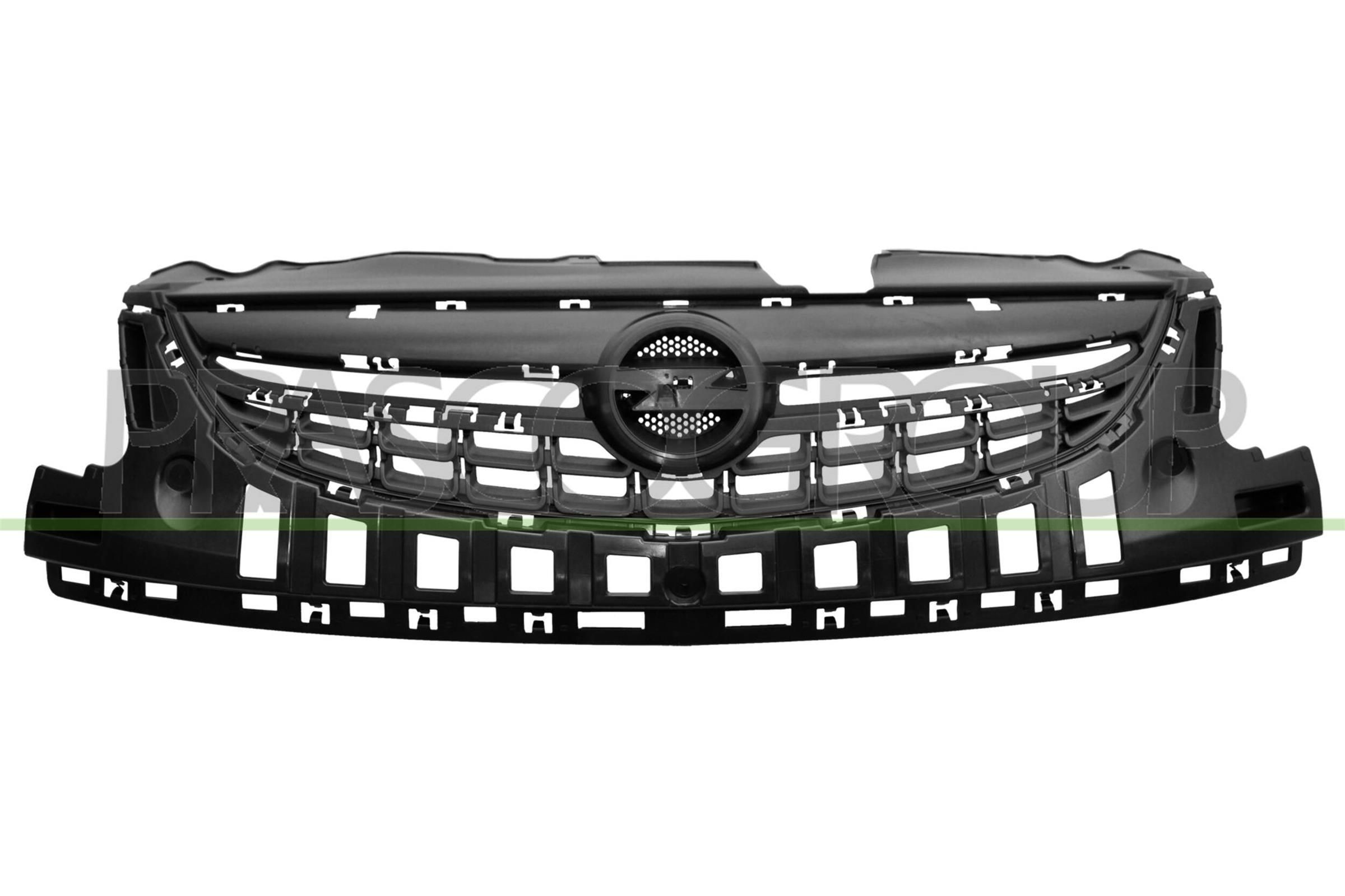 PRASCO Radiator grill OP0352001 PRASCO OP0352001 Voor-grill Opel Vivaro Van originele prijs