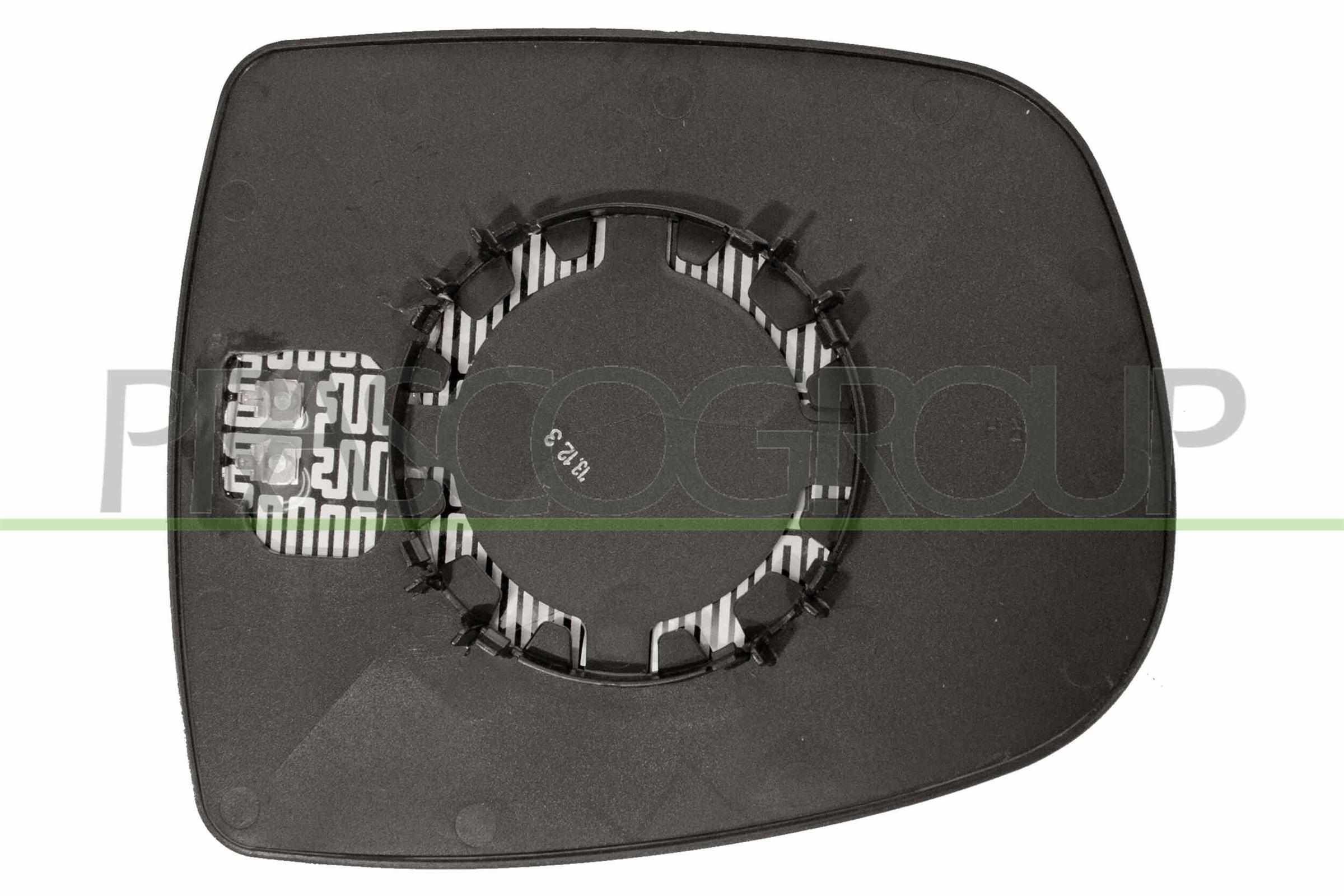 PRASCO Speilglass, ytterspeil OP9327524 PRASCO OP9327524 originale Sidespeilglass Vivaro Minibuss (J7) hva koster