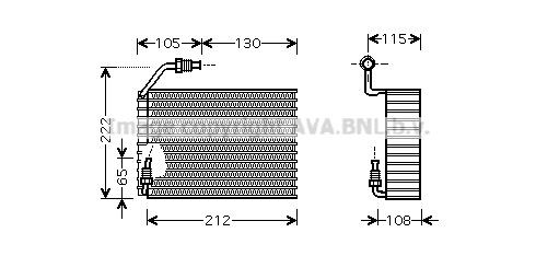 PRASCO Airco verdamper PEV119 Airco verdamper Peugeot 6C_ PEV119 PRASCO