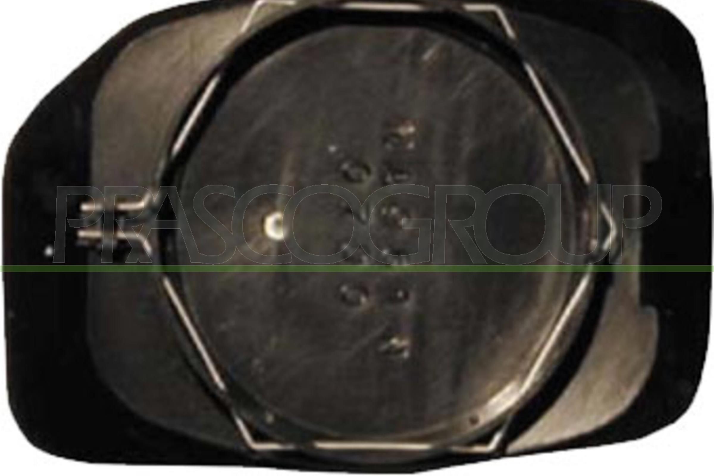 Spiegelglas, buitenspiegel PRASCO PG0077504 PRASCO PG0077504 Spiegelglas PEUGEOT 106 2003