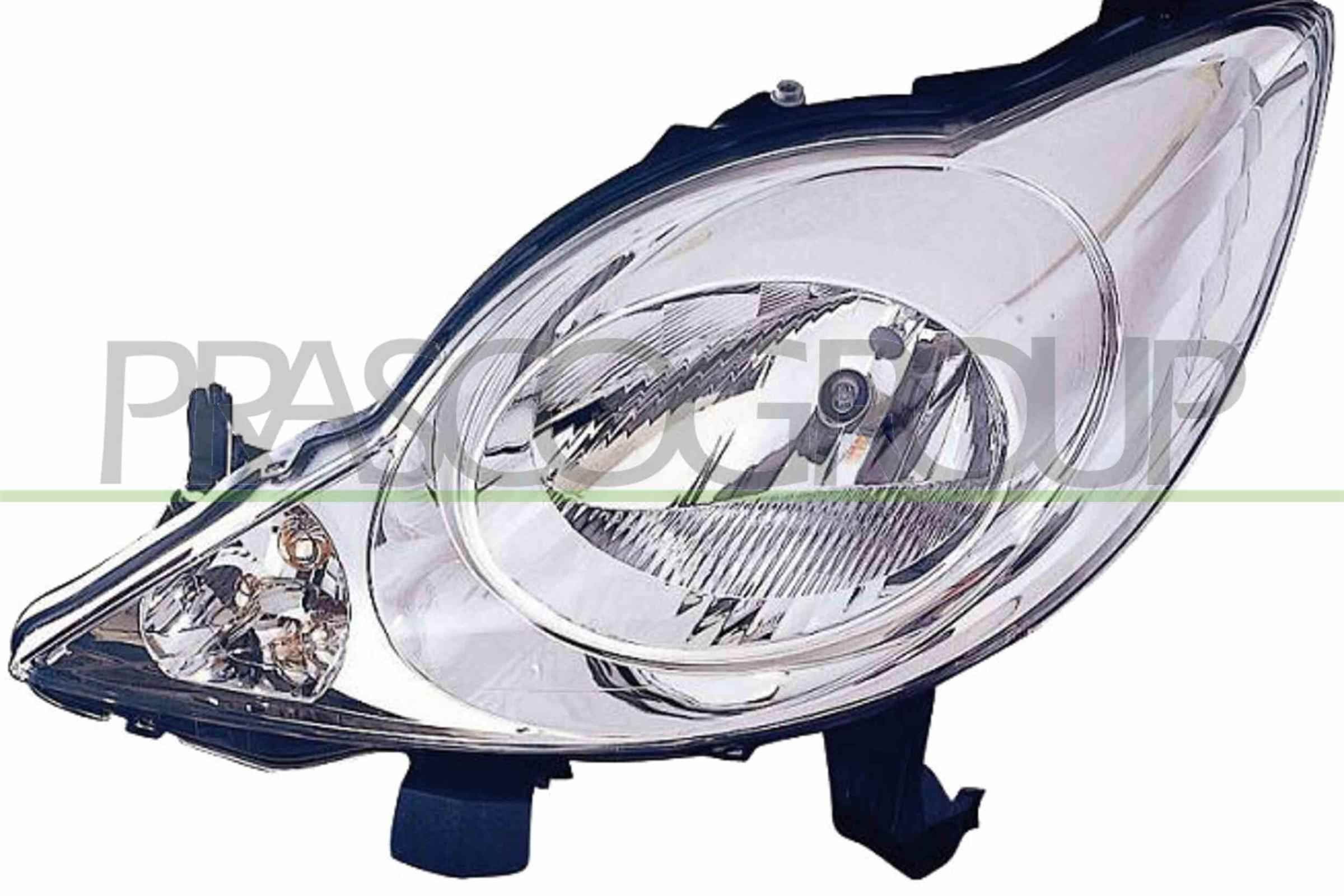 Farol principal PRASCO PG2014906 PRASCO PG2014906: Farol dianteiro Peugeot 107 2012