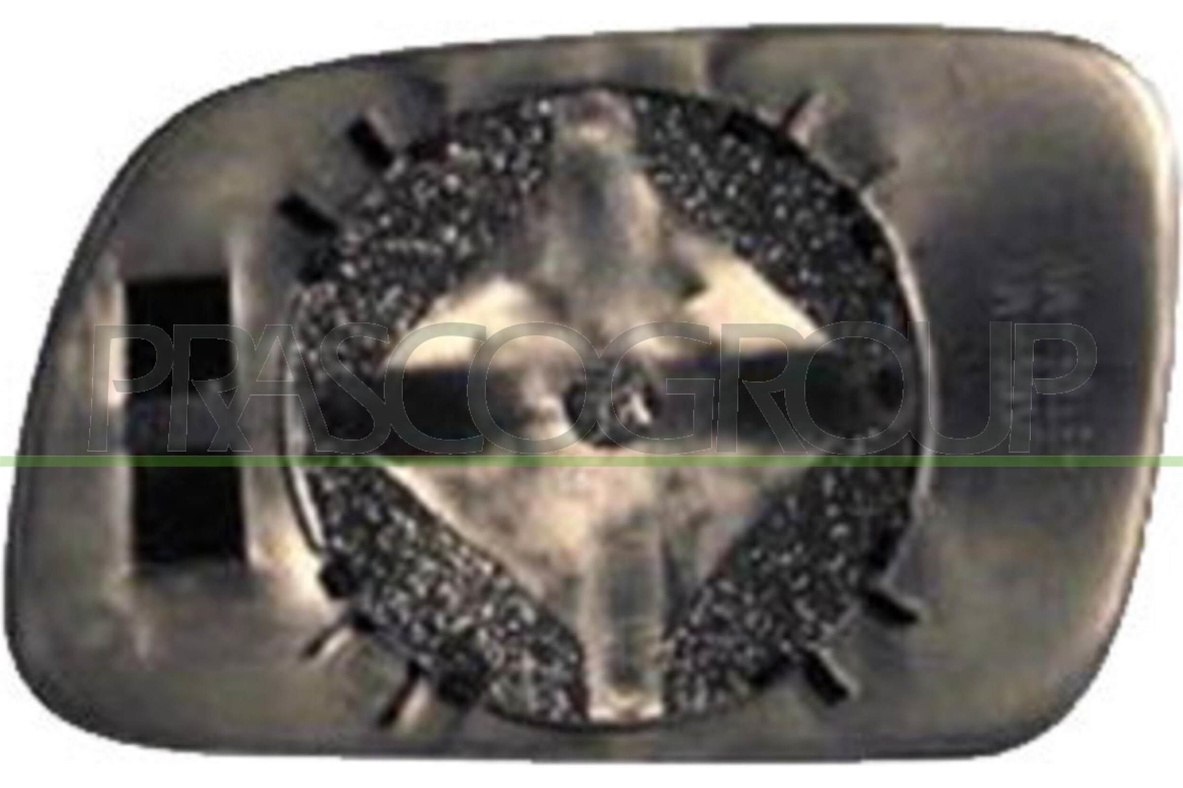 Mirror Glass, outside mirror PRASCO PG4207503 PRASCO PG4207503 PEUGEOT 407 2025 wing mirror replacement