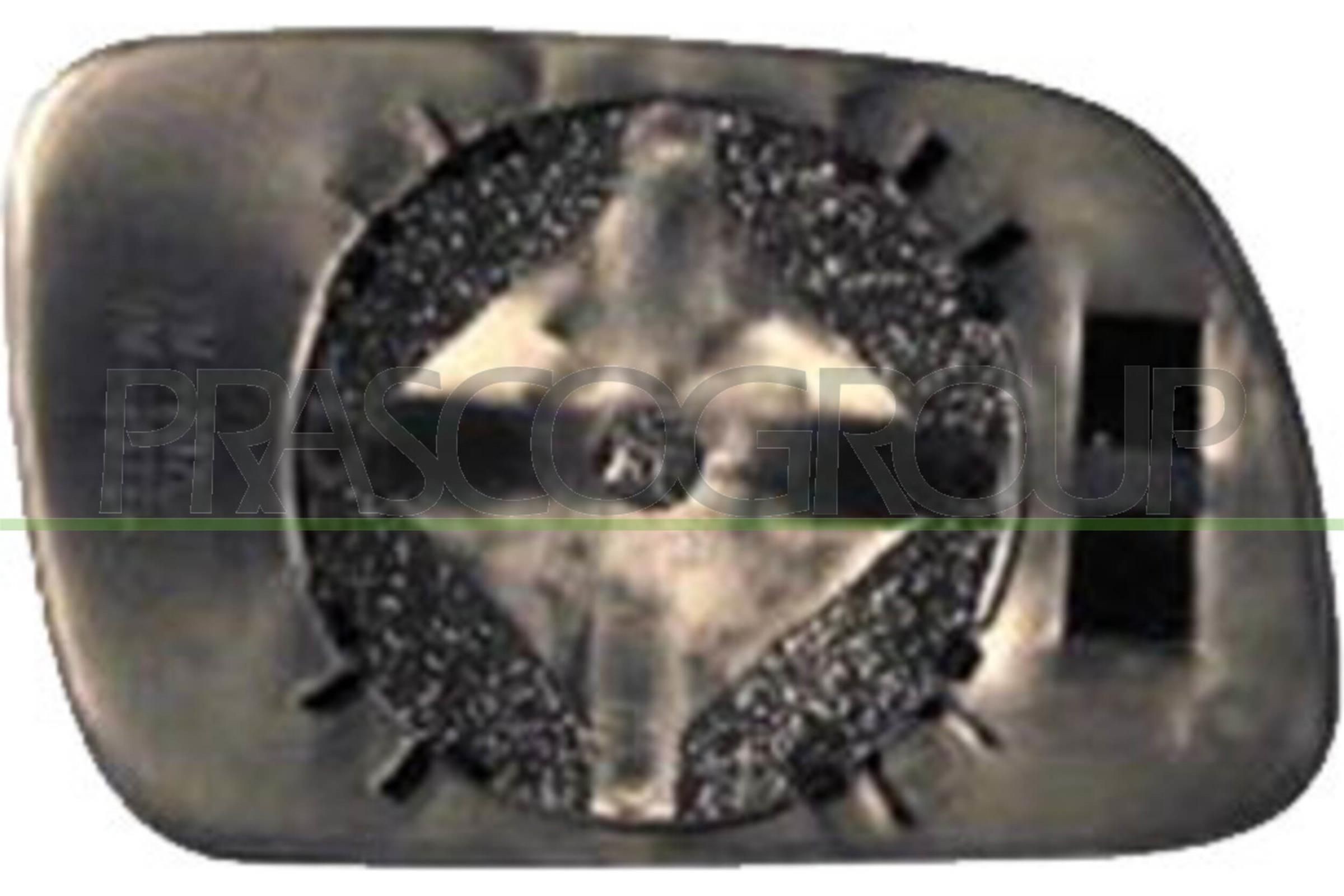 Spejlglas, udvendig spejl PRASCO PG4207524 PRASCO PG4207524: Spejlglas Peugeot 307 2017