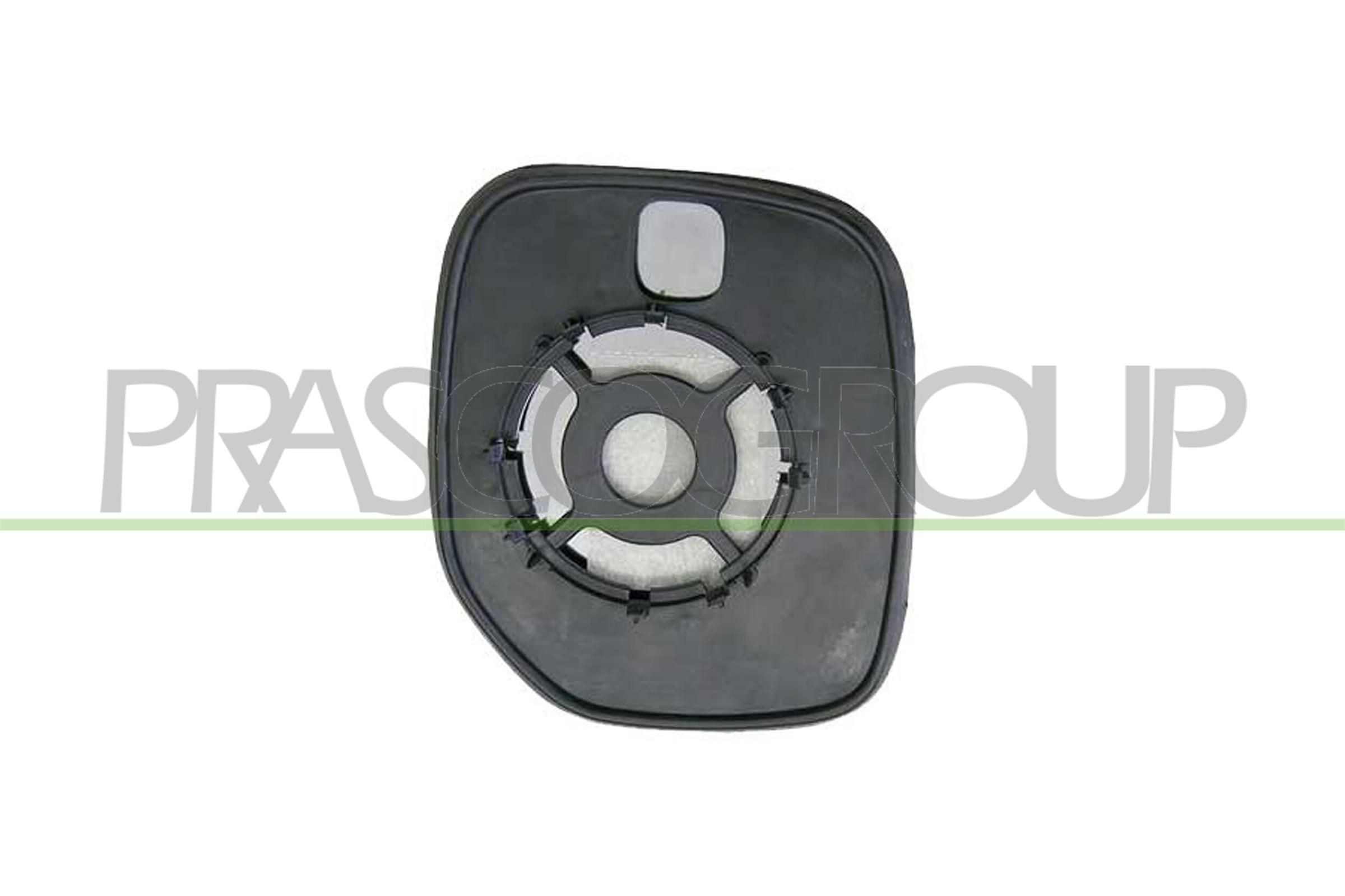 PRASCO Speilglass, ytterspeil PG9047513 PRASCO PG9047513 Sidespeilglass Peugeot Partner Combispace 5F pris