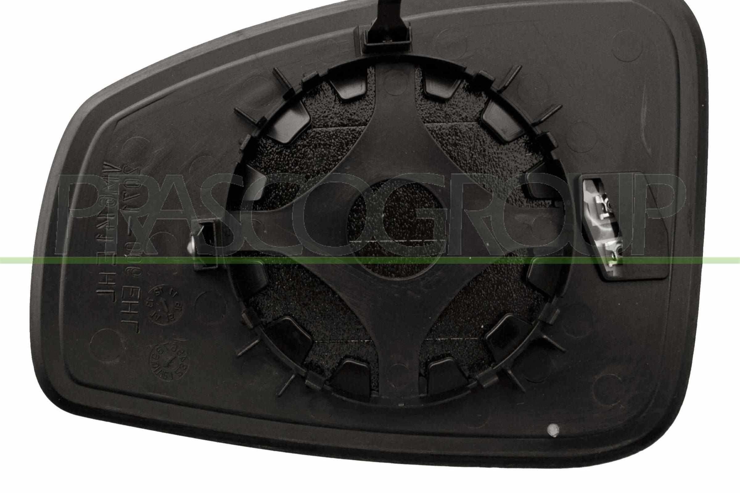 Spejlglas, udvendig spejl PRASCO RN0907503 PRASCO RN0907503 Spejlglas RENAULT FLUENCE 2025