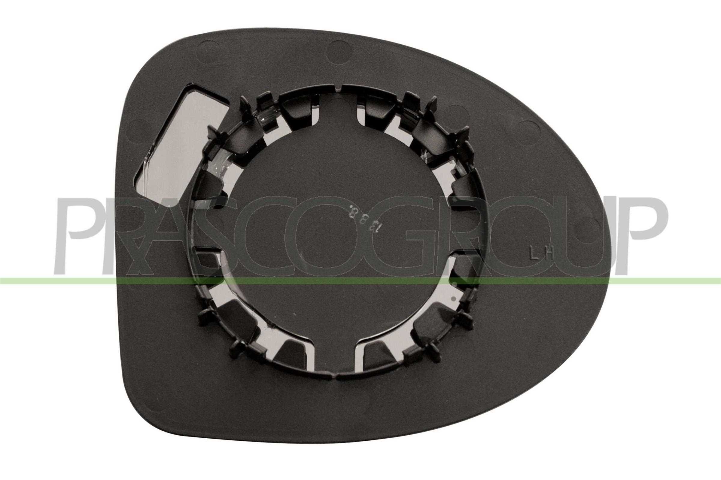 Speilglass, ytterspeil PRASCO RN3067504 PRASCO RN3067504 Speilglass foran venstre høyre Renault Symbol 2020