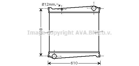 PRASCO Engine radiator RTA2379 PRASCO RTA2379 Mascott Dumptruck radiator price