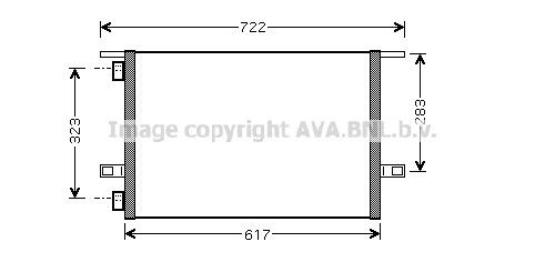 PRASCO Air conditioning condenser RTA5304 PRASCO RTA5304 Renault Espace 3 air conditioner condenser replacement