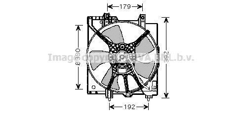 PRASCO Motoventilateur SU7506 prix Ventilateur de refroidissement moteur Subaru GC SU7506 PRASCO