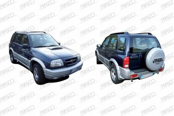 Raammechanisme PRASCO SZ054W026 PRASCO SZ054W026 Raammechaniek links voor en achter Suzuki GRAND VITARA 2013