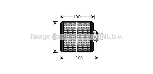 PRASCO Scambiatore calore per riscaldamento abitacolo SZ6093 PRASCO SZ6093 costo Radiatore riscaldamento Suzuki SJ Cabrio originale
