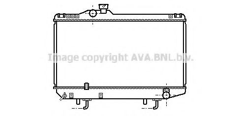 Radiator, motorkjøling PRASCO TO2154 PRASCO TO2154 Radiator TOYOTA SUPRA 2021