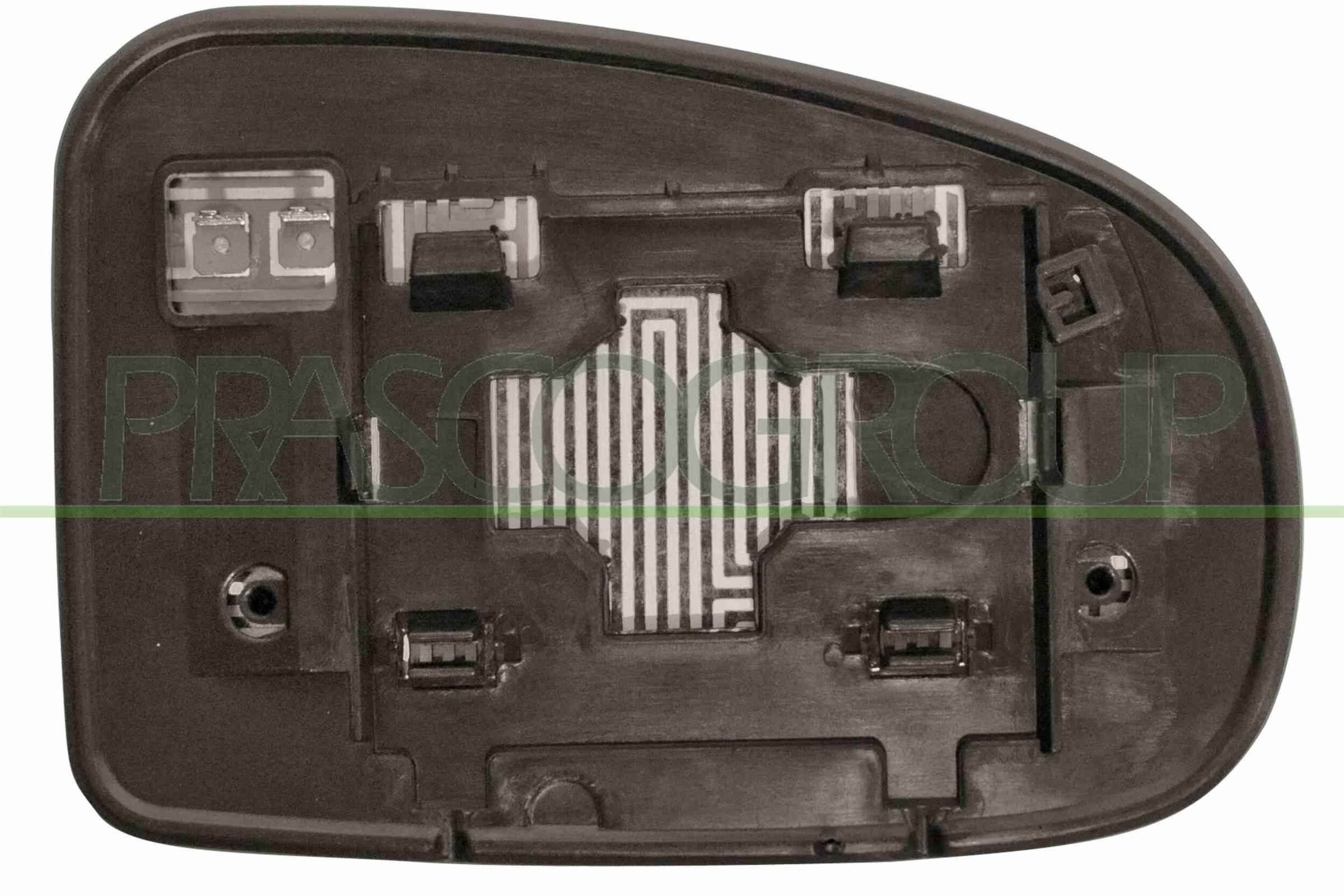 PRASCO Speilglass, ytterspeil TY0507514 Sidespeilglass PRASCO Toyota PRIUS TY0507514