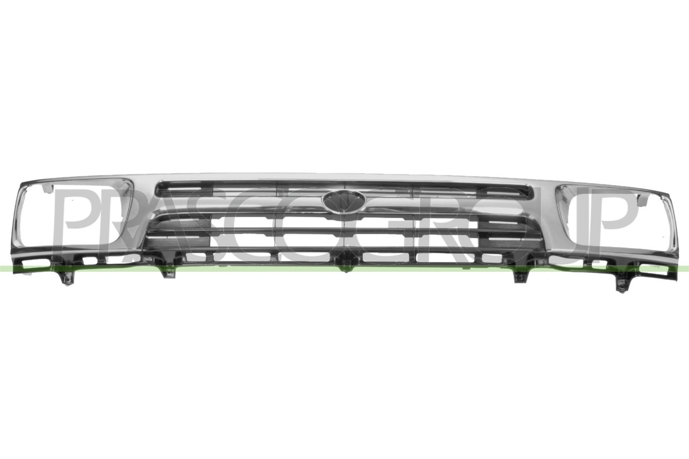 PRASCO Radiator grill TY8102011 PRASCO TY8102011 Radiator grill TOYOTA Hilux V Pick-up 2.4 i 4WD (RN106_, RN110_) 114 Pk 1991