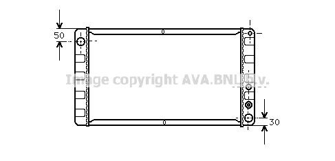 PRASCO Radiateur VO2055 PRASCO VO2055 originele Radiateur Volvo 343 kosten