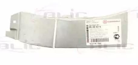 BLIC Wing fender 6504-03-9522335P 6504-03-9522335P BLIC wing MINI PACEMAN