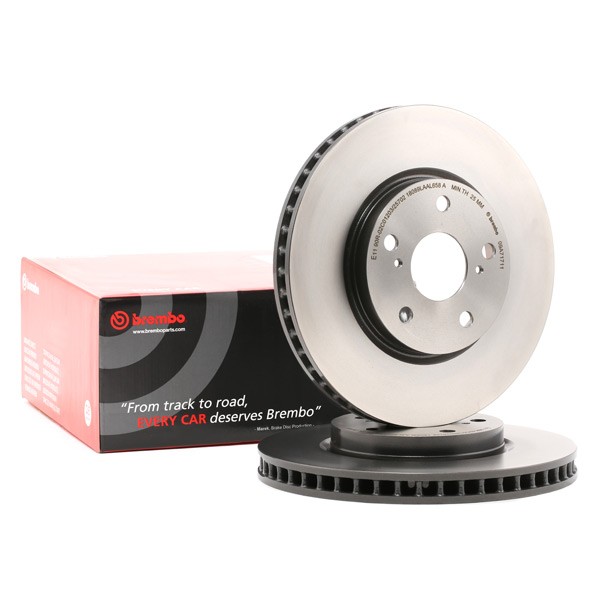 BREMBO Remschijf 09.A717.11 BREMBO 09.A717.11 Remschijven CITROЁN LNA originele