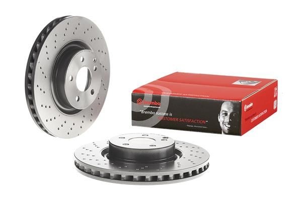 BREMBO Disco freno 09.A732.11 BREMBO 09.A732.11 Disco freno MERCEDES-BENZ Classe S Sedan (W221) S 63 AMG (221.077, 221.177) 525 CV 2008