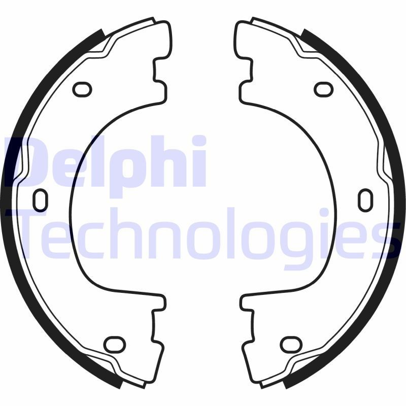 DELPHI Handremschoenen LS2054 LS2054 Handremschoenen Volkswagen T-CROSS DELPHI