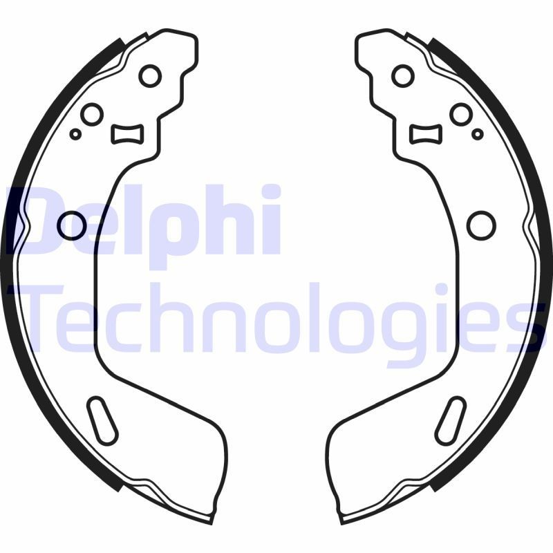 DELPHI Remschoenset LS2073 LS2073 Remschoenen set SUZUKI SX4 DELPHI