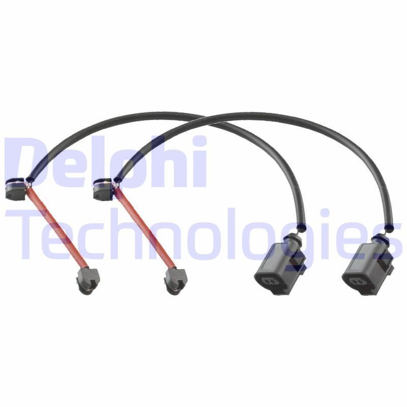 DELPHI Kit de contact avertisseur, usure des plaquettes de freins LZ0205 Audi A8 Indicateur d'usure de plaquettes de frein DELPHI LZ0205