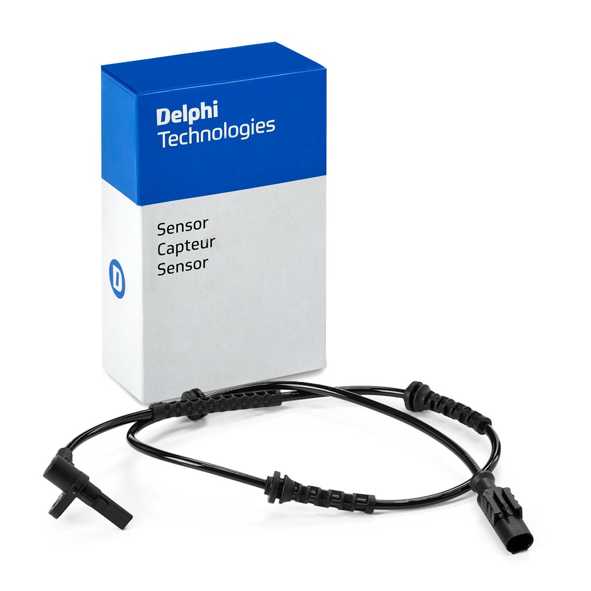 DELPHI Αισθητήρας, στροφές τροχού SS20241 DELPHI SS20241 γνήσια Αισθητήρας ABS PORSCHE 718 τιμες