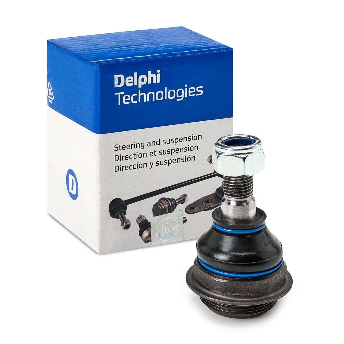 DELPHI Bærekugle TC2375 DELPHI TC2375 C8 II Bærekugle pris