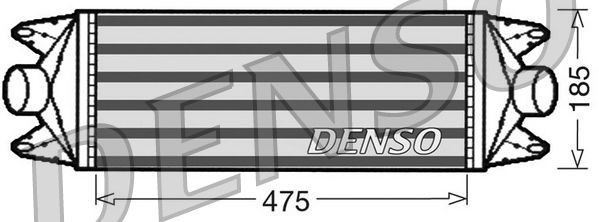 DENSO Vahejahuti DIT12001 Intercooler DENSO H100 DIT12001 odav