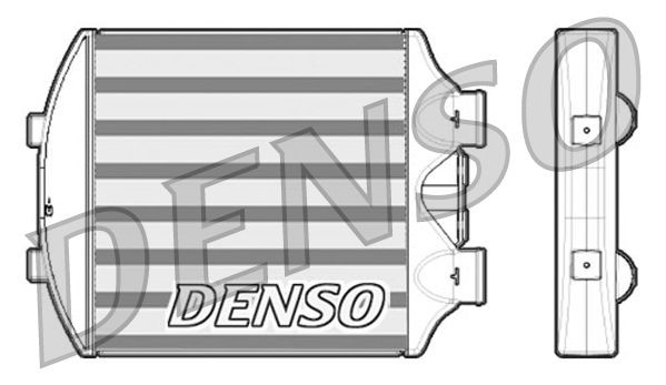 DENSO Välijäähdytin DIT26001 DIT26001 DENSO Välijäähdytin LANCIA