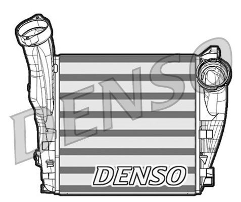Intercooler DENSO DIT28010 DENSO DIT28010 Ladeluftkøler Porsche CAYENNE 2007