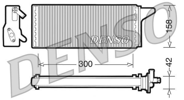 DENSO Scambiatore calore per riscaldamento abitacolo DRR12001 DRR12001 costo Radiatore riscaldamento Volkswagen AMAROK DENSO