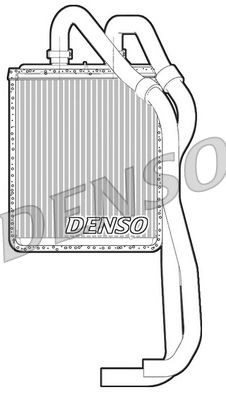 DENSO Radiateur de chauffage DRR12021 DENSO DRR12021 Radiateur de chauffage Iveco Daily IV Сamion à Plateau d'origine prix