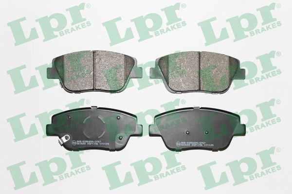 LPR Kit pastiglie freni 05P1736 05P1736 costo Pastiglie dei freni HYUNDAI TERRACAN LPR