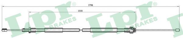 Handremkabel LPR C0104B LPR C0104B: Handremkabel Citroen XSARA 2019