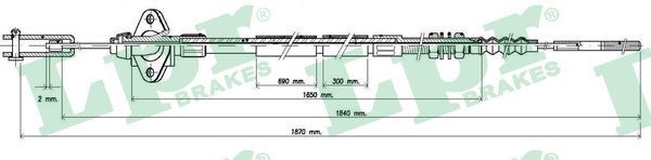 LPR Koblingskabel C0234C Koblingskabel LPR URBAN CRUISER C0234C billig