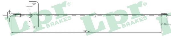 LPR Cavo freno a mano C0751B C0751B costo Cavo freno a mano LPR NISSAN SUNNY