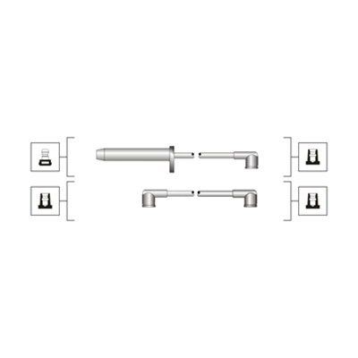 MAGNETI MARELLI Jogo de cabos de ignição 941319170112 MAGNETI MARELLI 941319170112 Cabos de velas FORD Transit Mk4 Van (VE83) a um preço acessível