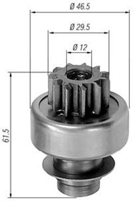 MAGNETI MARELLI Radiator, motorkjøling 350213250000 Radiator motor MAGNETI MARELLI S60 350213250000 billige
