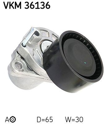 SKF Napínacia kladka rebrovaného klinového remeňa VKM 36136 SKF VKM 36136 Napínacia kladka Peugeot 207 lacné