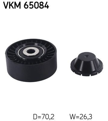 SKF Τροχαλία παρέκκλισης, ιμάντας poly-V VKM 65084 SKF VKM 65084 Κίνησης ιμάντα / αλυσίδας HYUNDAI ix55 2011
