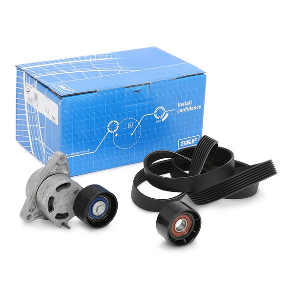 SKF Jogo de correias trapezoidais estriadas VKMA 36073 Jogo de correias trapezoidais estriadas SKF Renault CLIO VKMA 36073