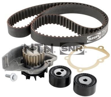 SNR Water pump and timing belt kit KDP459.300 SNR KDP459.300 Peugeot Boxer Platform timing belt replacement kit replacement