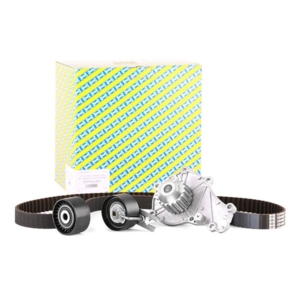 SNR Kit de distribution + pompe à eau KDP459.420 SNR KDP459.420 Kit courroie de distribution Mazda 3 BL pas cher