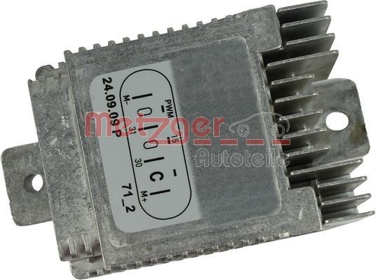METZGER Riadiaca jednotka elektrického ventilátora chladenia motora 0917036 Teplotný spínač ventilátora chladenia Mercedes-Benz W166 0917036 METZGER