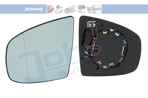 Vidro de espelho, espelho retrovisor exterior JOHNS 20 74 37-81 JOHNS 20 74 37-81 Vidro espelho retrovisor BMW X6 2020