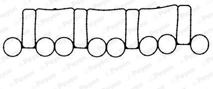 PAYEN Inlet manifold gasket JD5805 PAYEN JD5805 Inlet manifold gasket