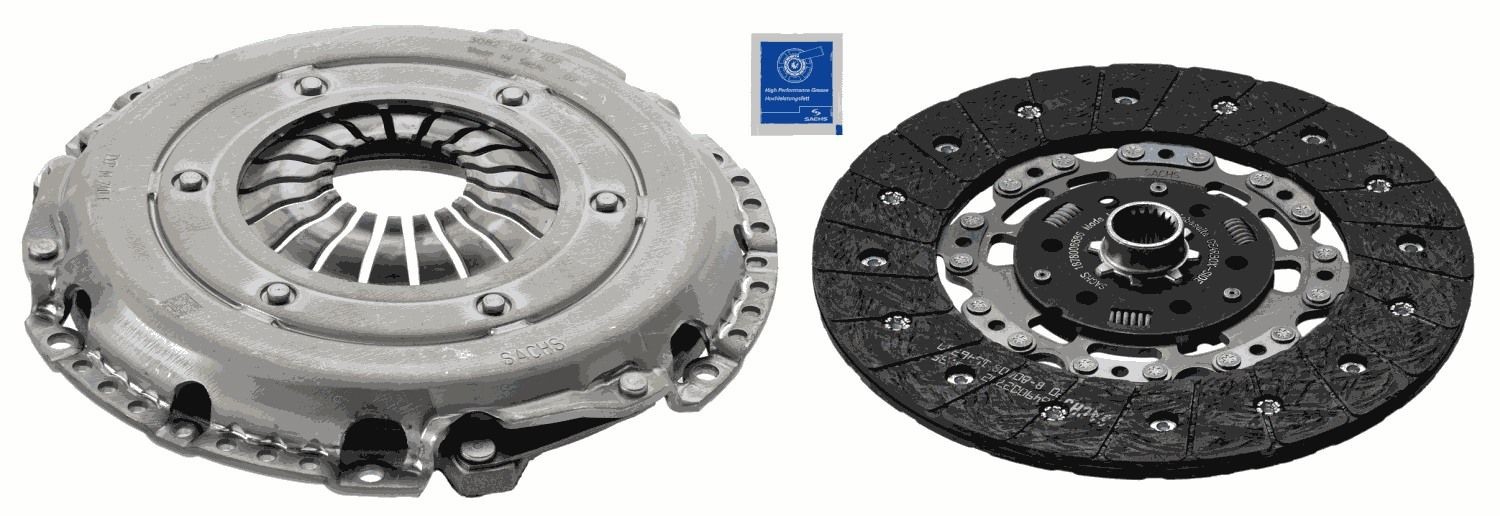 SACHS Koblingssæt 3000 970 061 SACHS 3000 970 061 Koblingssæt OPEL Insignia A Hatchback (G09) 1.6 CDTi (68) 120 HK 2015