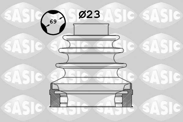 SASIC Jeu de joint-soufflet, arbre de commande 1906024 1906024 SASIC Jeu de joints-soufflets arbre de commande Subaru pas cher