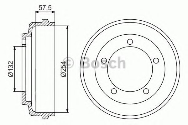 BOSCH Jarrurumpu 0 986 477 204 BOSCH 0 986 477 204 Transit '55 / Taunus Transit Van jarrurumpu hinta